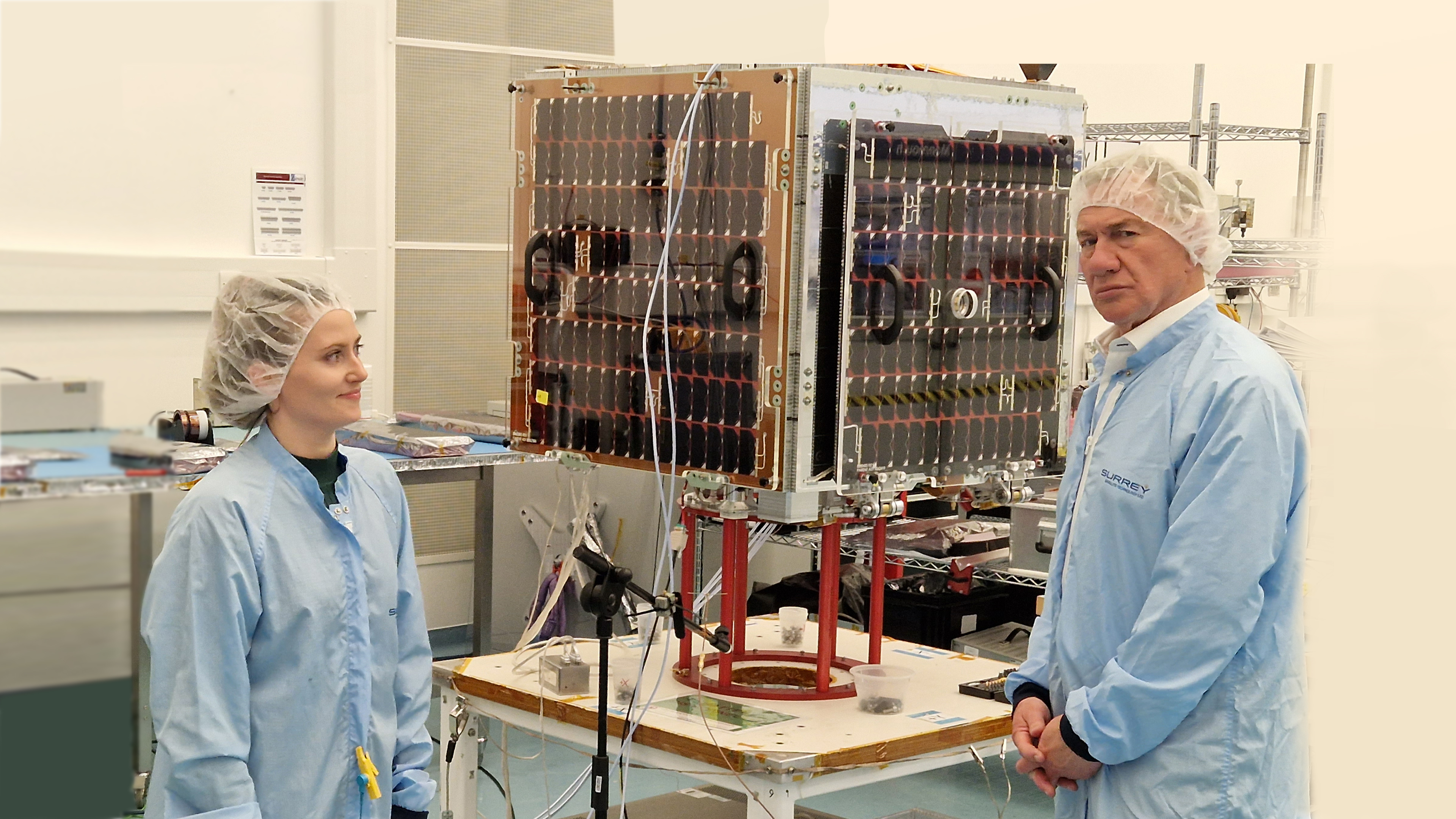BUILDING WORLD-LEADING SMALL SATELLITES...(RECENTLY FEATURED on bbc tWO)