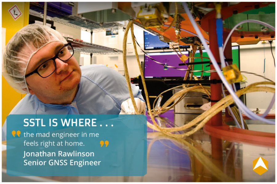 Jonathan Rawlinson - SSTL is where...
