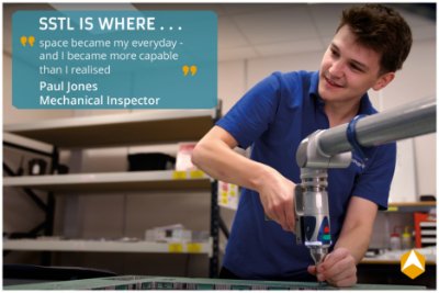 Paul Jones - SSTL is where...