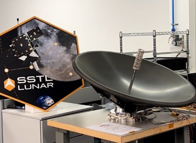 Lunar Antenna in Functional Test