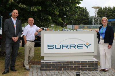 Guildford MP Zöe Franklin Visits SSTL During Our 40th Anniversary Year
