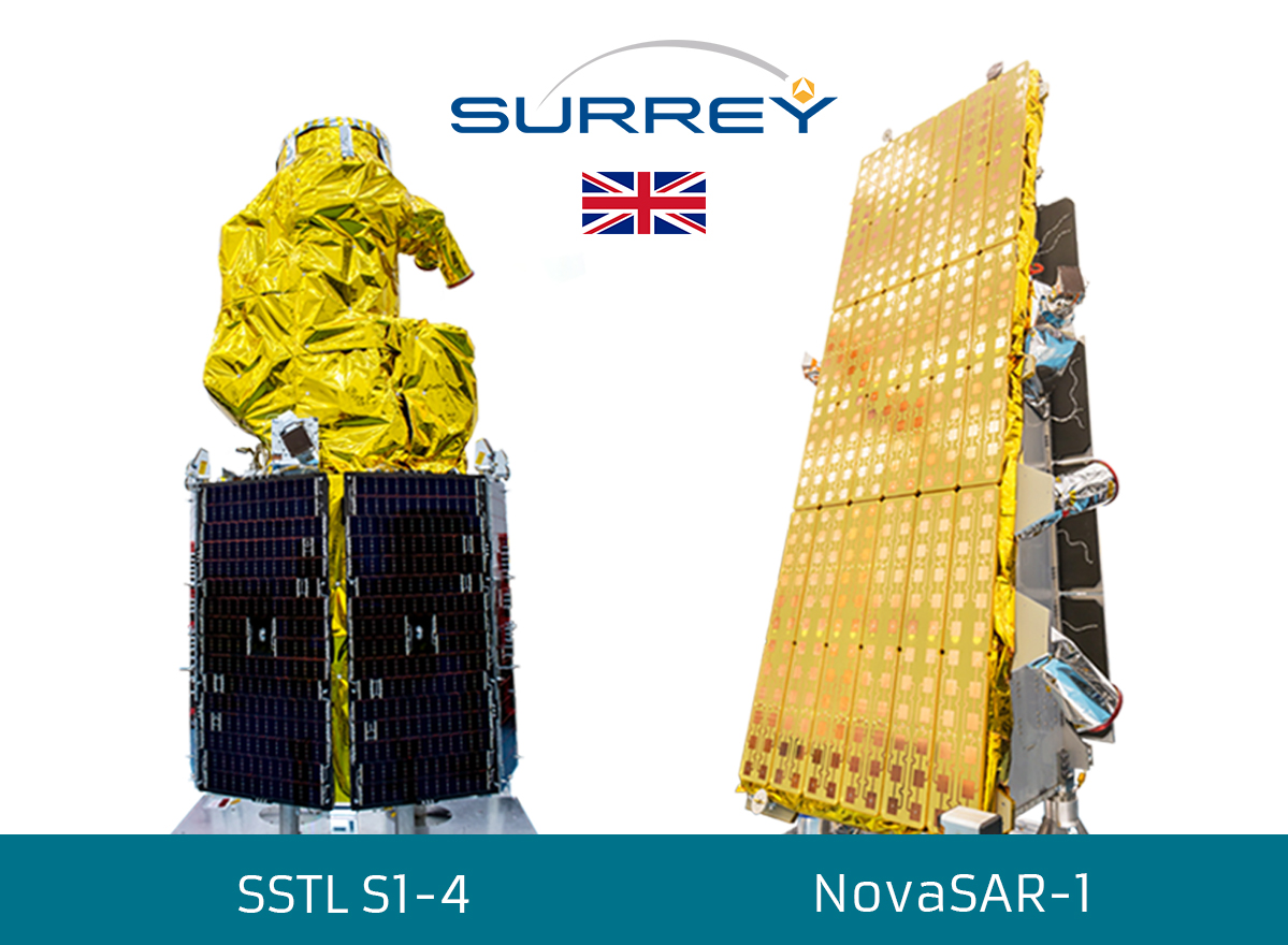 SSTL confirms the successful launch of NovaSAR-1 and SSTL S1-4 satellites