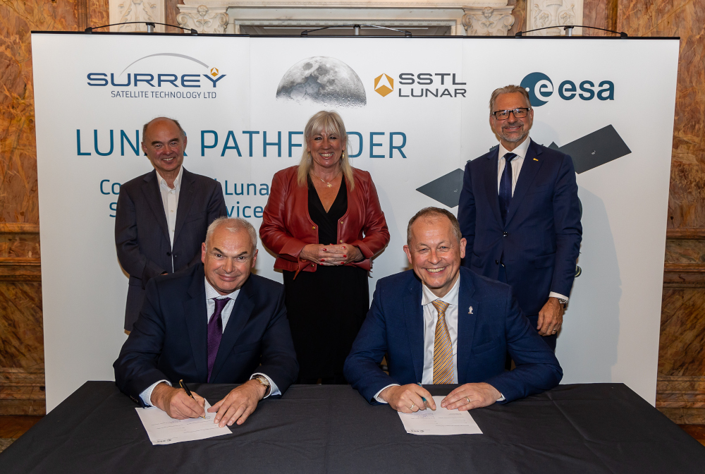 SSTL Signs Up ESA as Anchor Customer for Lunar Pathfinder