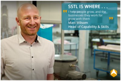 Matt Milsom - SSTL is where....