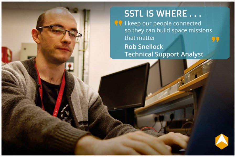 Rob Snellock - SSTL is where...