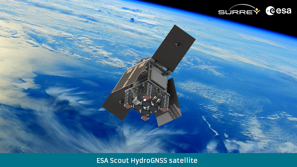 HydroGNSS satellite selected for ESA Scout mission | SSTL