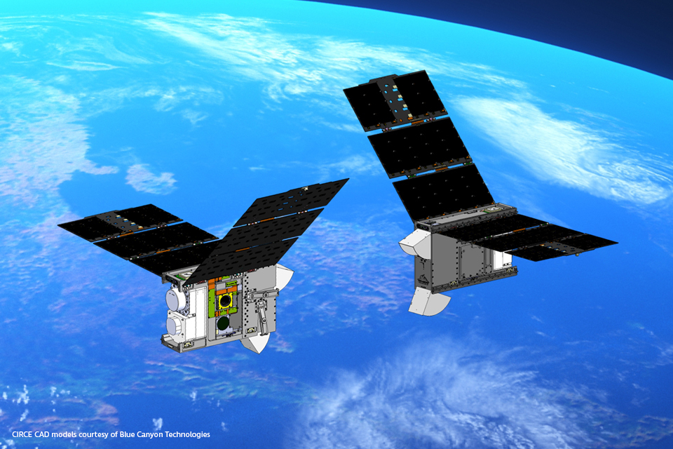 Space Weather: SSTL Radiation Monitors to fly on DSTL's CIRCE mission