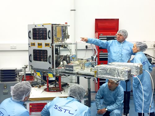SSTL's missions launched 2010-2018 | Small Satellite supplier | Surrey ...