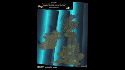 NovaSAR images the UK