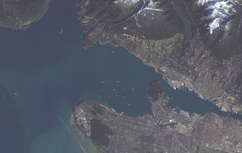 Vancouver Multispectral image