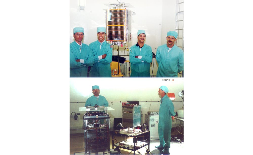 First microsatellite using GPS for on-board orbit determination, PoSAT (1993)