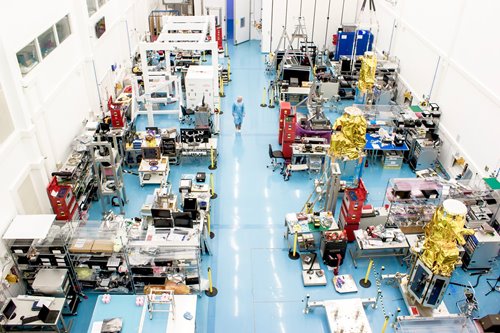 SSTL's Assembly, Integration and Test Hall