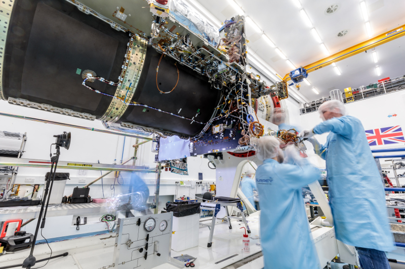 Success for SSTL’s Small GEO Platform as EUTELSAT QUANTUM Completes In-Orbit Testing